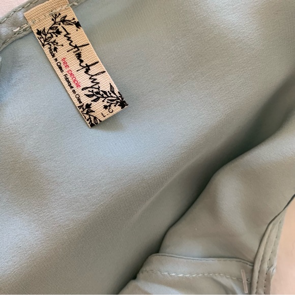 Free People silk slip dress NWT size medium - large - Picture 7 of 10